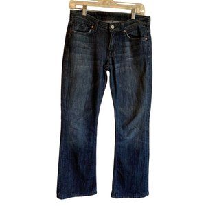7 for All Man Kind Flynt Boot Cut Jeans Size 27